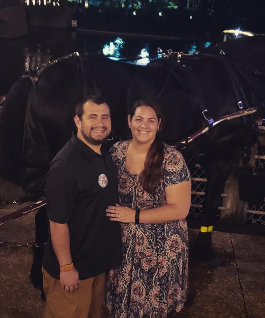 Samantha Hager and William Childs